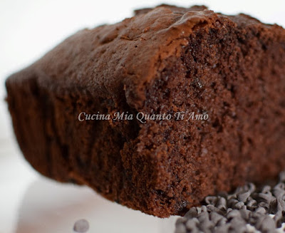 Plumcake al cacao senza lattosio