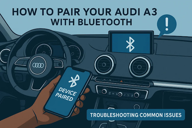 【保存版】アウディA3のBluetooth接続方法とよくある不具合の対処法