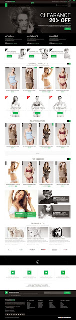 Responsive Prestashop Theme 2015