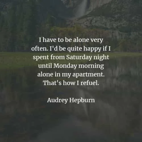 Famous quotes and sayings by Audrey Hepburn