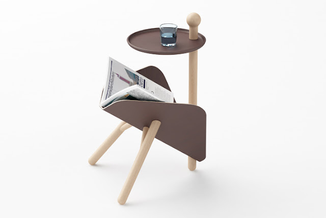 ETable, An Coffee Table with a Magazine Rack - Inspiring Modern Home