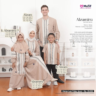 Koleksi Sarimbit  Family Mutif Alzamira