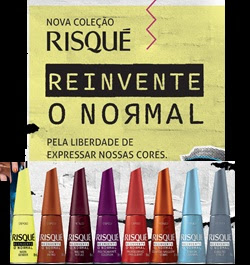 Risqué 2023 Novas Cores Coleção Manifesto Reivente o que é normal