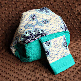 Amy Butler Love Arabesque Hooded Baby/Toddler Towel by SweeterThanSweets on Etsy