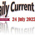  24 July Current Affairs 