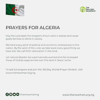 World Prayer Stretch Day 3: Prayers for Algeria