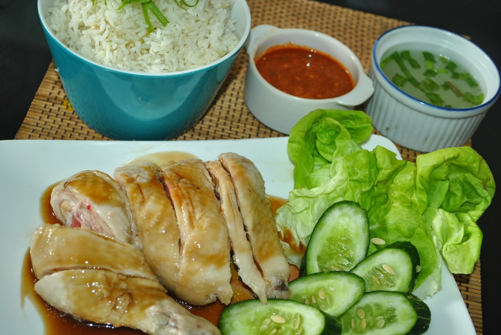 PATYSKITCHEN: STEAM CHICKEN RICE - THE HAINANESE STYLE