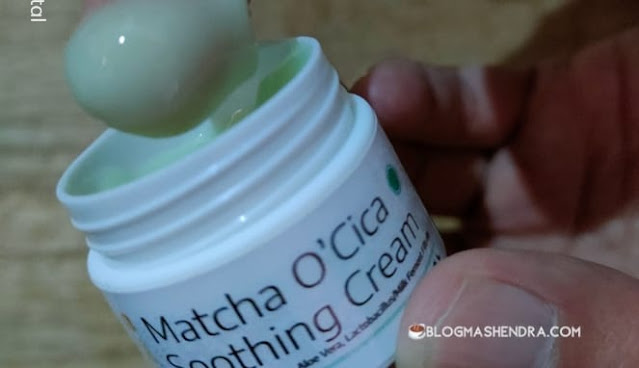 Review Matcha O'Cica Soothing Cream eBright Skin