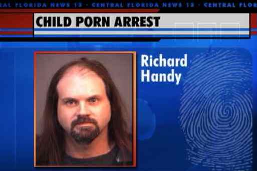 Brevard County investigators arrested a man for child pornography Friday