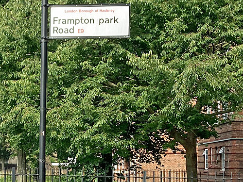 Frampton park Road, E9