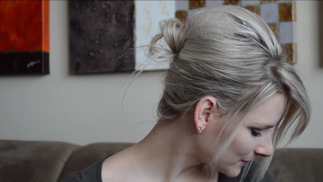 HAIR TUTORIAL | Messy French Twist