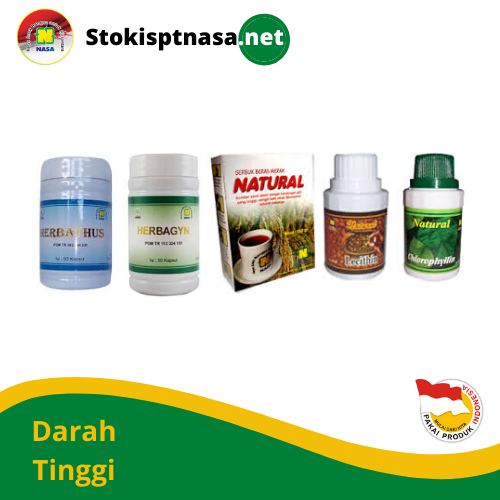 Paket Obat Herbal Nasa Untuk DARAH TINGGI