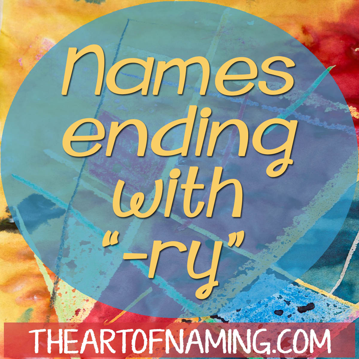 The Art Of Naming Baby Names Ending With The Letters Ry