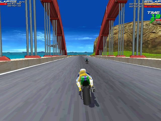 Moto Racer 1 Game Screenshots