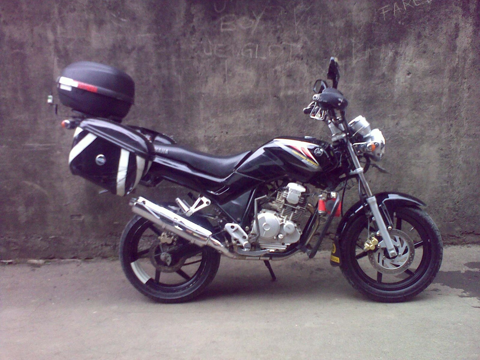 Gambar Yamaha Scorpio Z Modifikasi Touring Pangeran Modifikasi