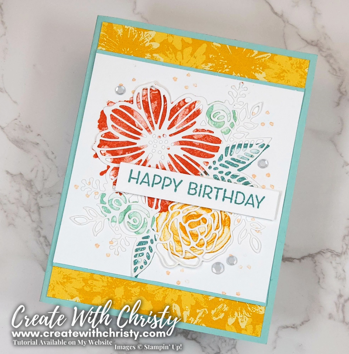 Artistically Inked Card Class @ Home - Card #2 [Create With Christy]