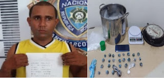 Apresan en Barahona a un hombre presuntamente con marihuana y cocaina