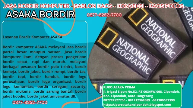 asaka bordir, bordir cipondoh, bordir poris, bordir sipon,bordir komputer tangerang,bordir komputer,jasa bordir komputer,bordir komputer tangerang kota tangerang,jasa bordir komputer murah,bordir komputer terdekat,bordir komputer satuan terdekat,jasa bordir komputer satuan tangerang ,asaka bordir komputer,mesin bordir komputer,tempat bordir komputer terdekat,jasa bordir komputer terdekat,jasa bordir komputer satuan,bordir murah,bordir komputer satuan tangerang