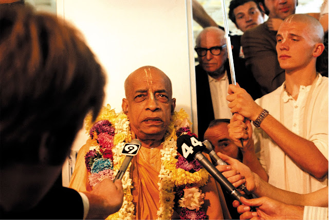 Srila Prabhupada Blesses the Universe with Krishna Bhakti