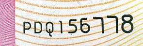  Setiap uang kertas mempunyai nomor yang unik dan tidak pernah sama atau terulang 4. Rahasia Nomor Seri Rp.100.000 (2004)