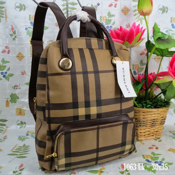 RACHMIRA SHOP iTasi iBurberryi Ransel 3921