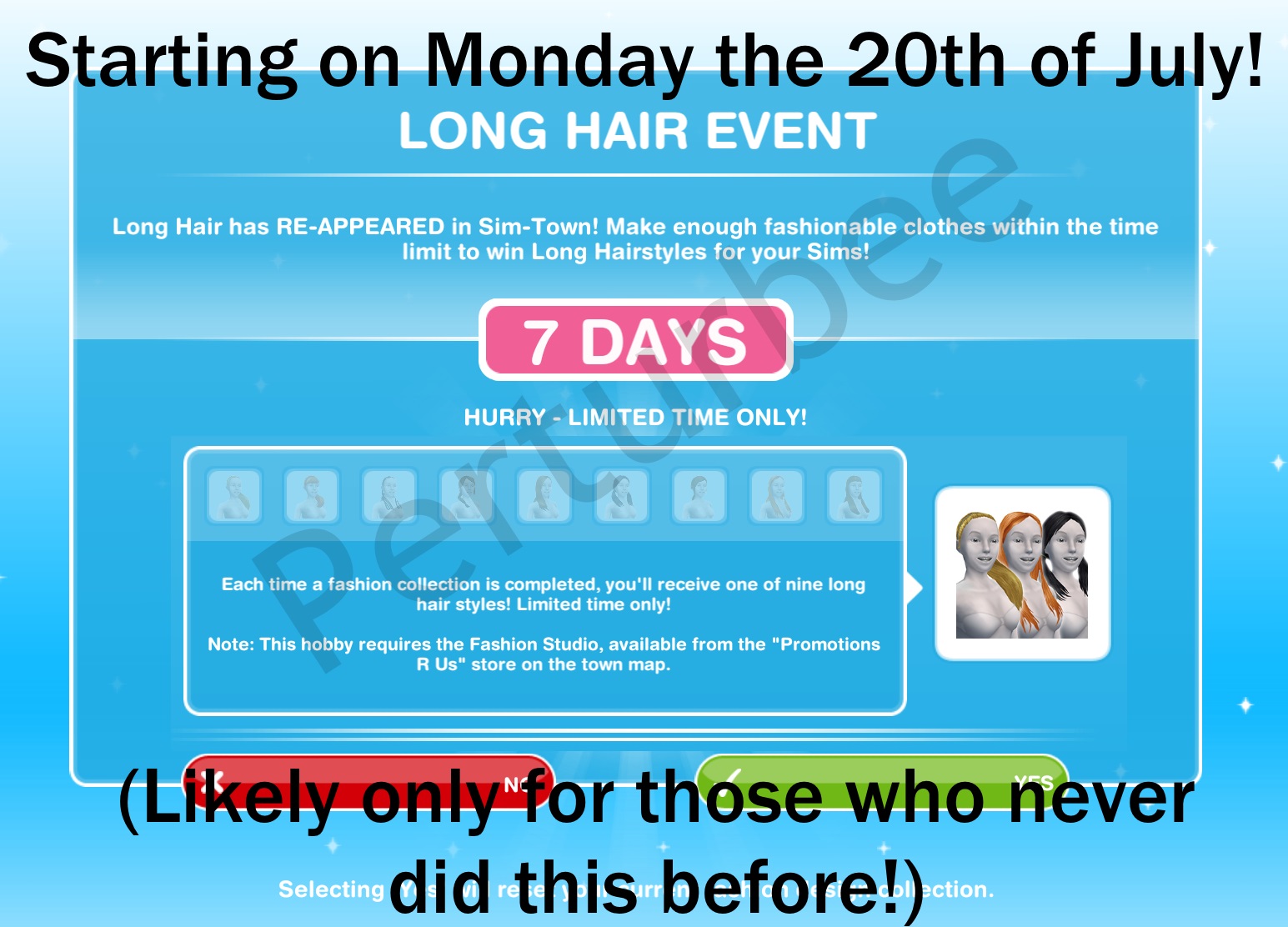 Long Hair Event