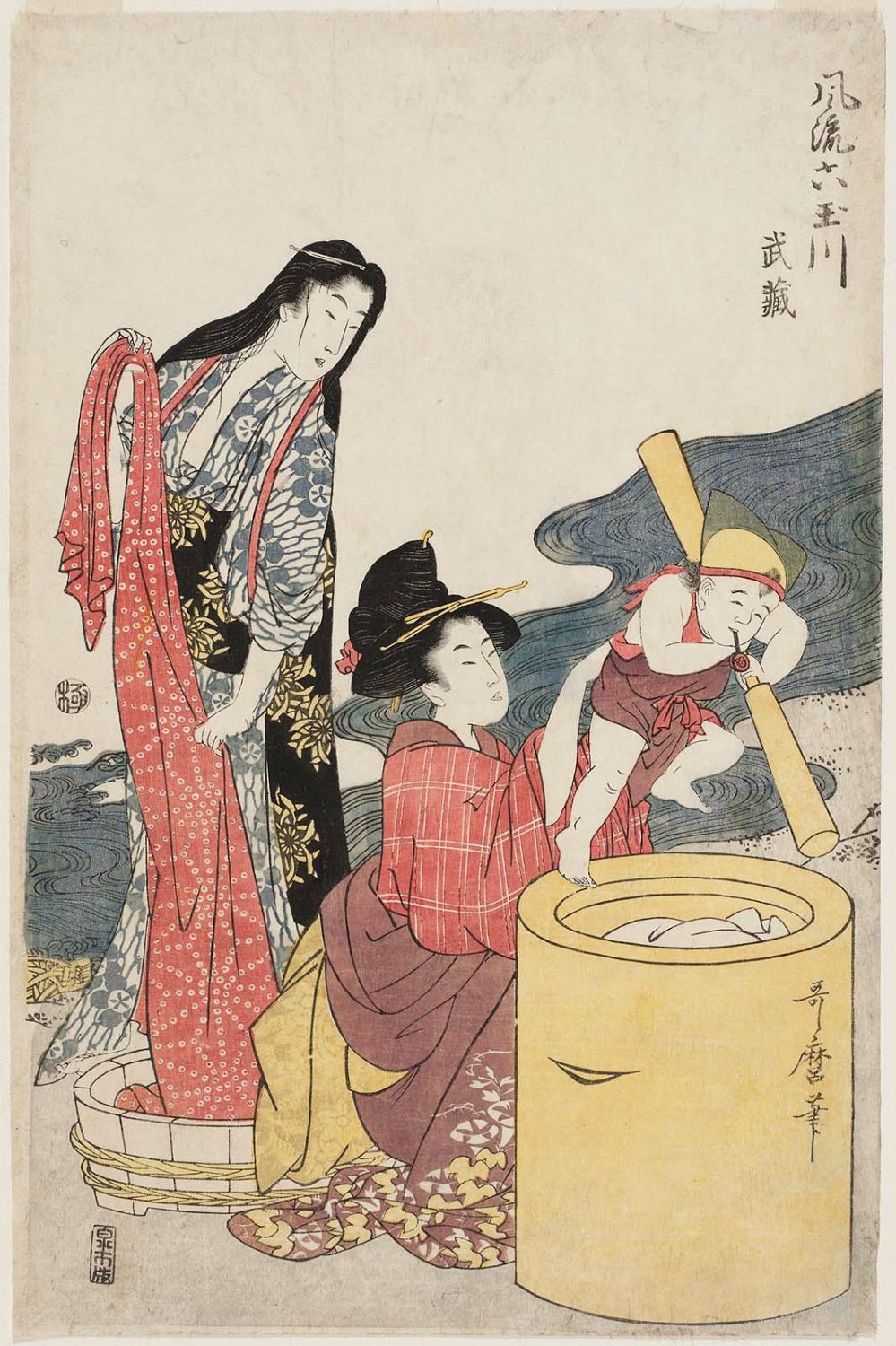 КИТАГАВА УТАМАРО KITAGAWA UTAMARO