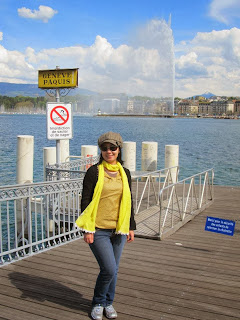 Geneva Switzerland Lake Geneva Jet d'Eau Geneva Water Fountain