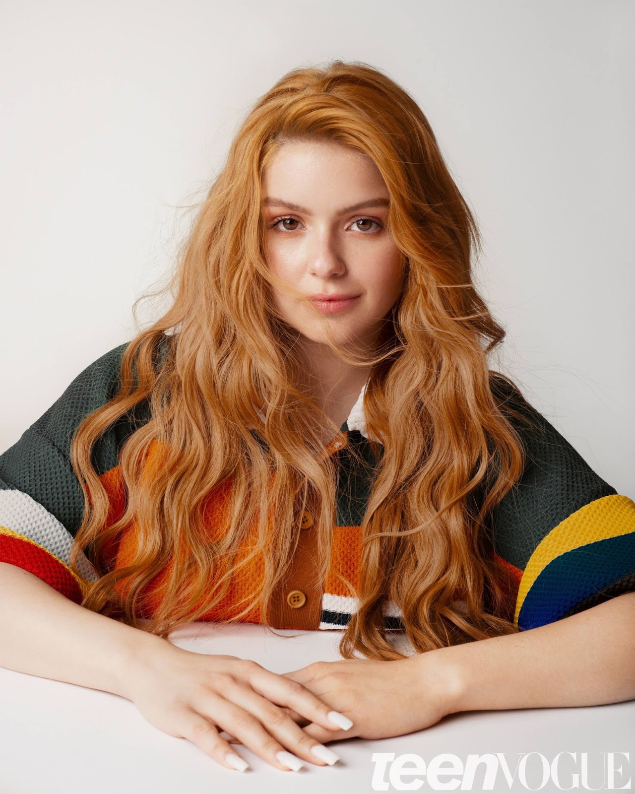 Ariel Winter beautiful redhead fashion model photo shoot