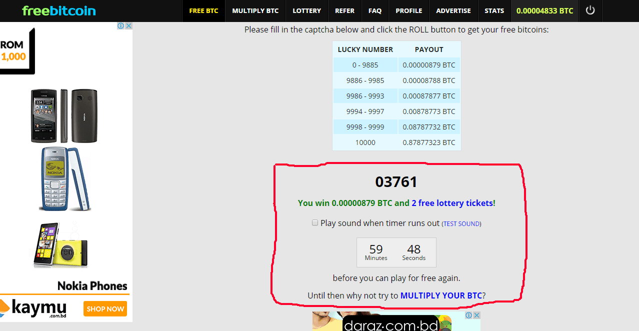 Daily Win Free Bitcoin And Earn Money Ebtcinfo - 