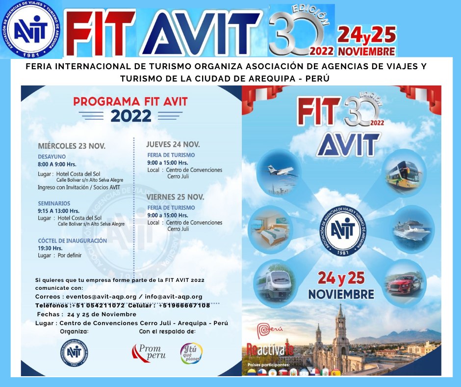 Feria Internacional del Turismo AVIT 2022