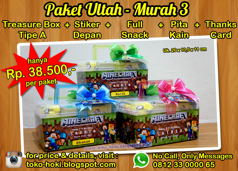  SOUVENIR ULANG TAHUN ANAK MURAH Paket Ultah Murah 3