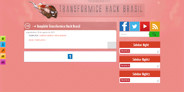 Template Transformice Hack Brasil v3.0