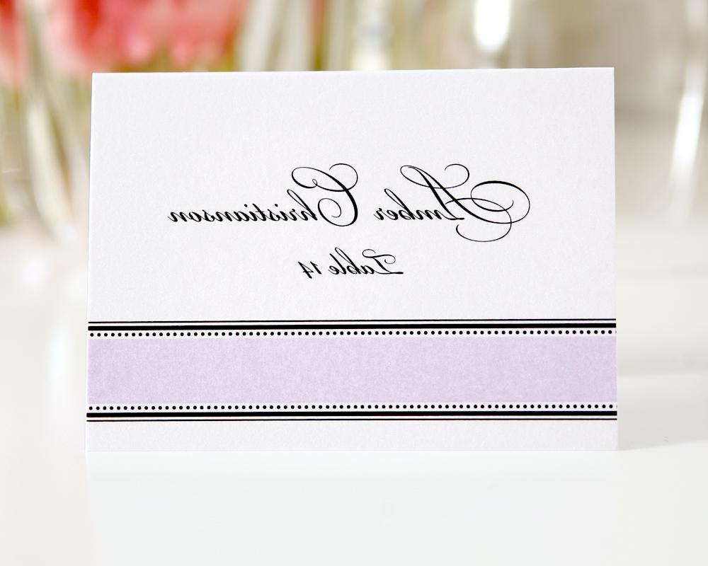 1920s Style Wedding Place Card