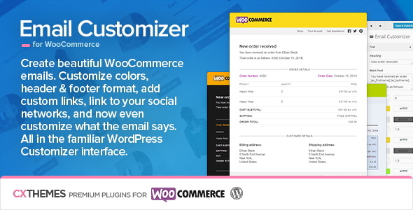 [Nulled] Email Customizer for WooCommerce v2.31