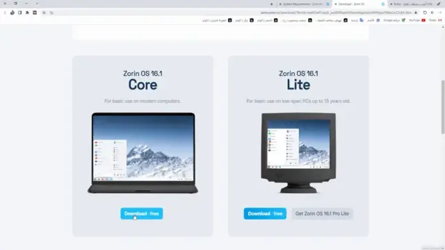 تحميل وتشغيل نظام التشغيل zorin os على الفلاش ميمورى