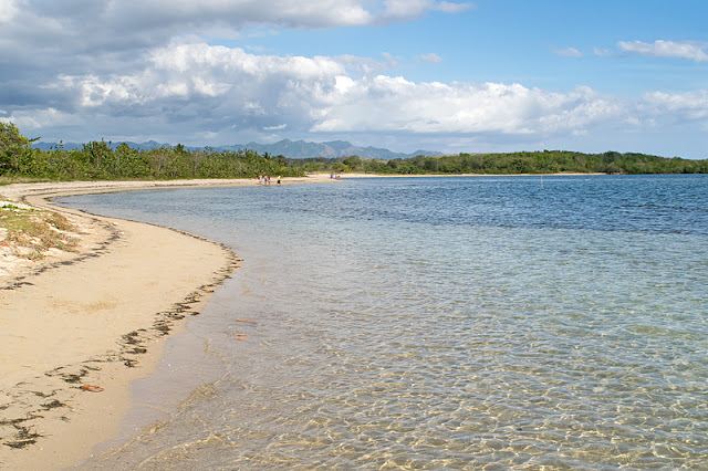 La plage de Playa Rancho Luna