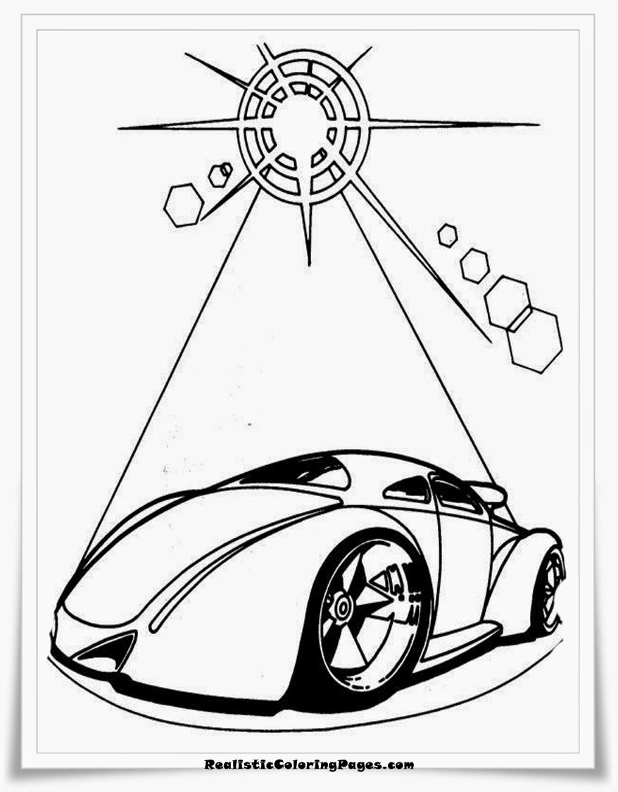 Download Hot Wheels Cars Coloring Pages | Realistic Coloring Pages