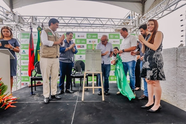 Cícero Lucena inaugura Central de Logística Reversa onde população pode descartar produtos eletrônicos