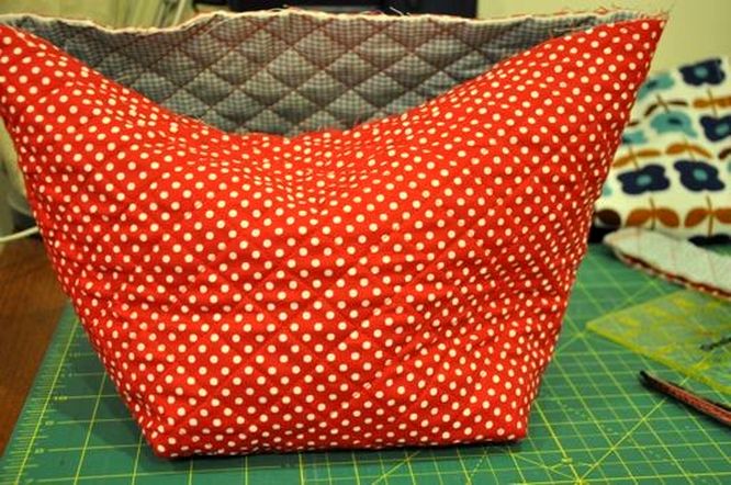 Quilted Lunch Bag Tutorial