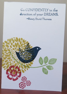 betsy's blossom with Live the Dream  Zena Kennedy independent stampin up demonstrator, 