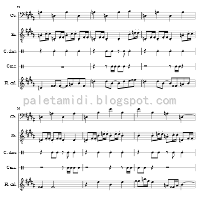 Partitura Baile de ami  5