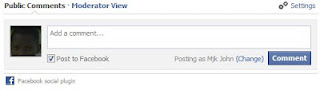 add new facebook comment to blogspot website