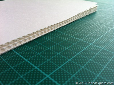 Deckled edge