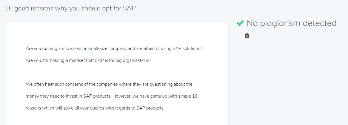  10 good reasons why you should opt for SAP