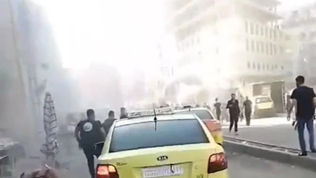 Suriye’nin başkenti Şam’da büyük patlama