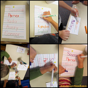 photo of: Self Regulatory Sign-in System for Fine Motor Development in Preschool 