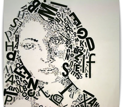 Typographic Portraits @ hot pictures collection