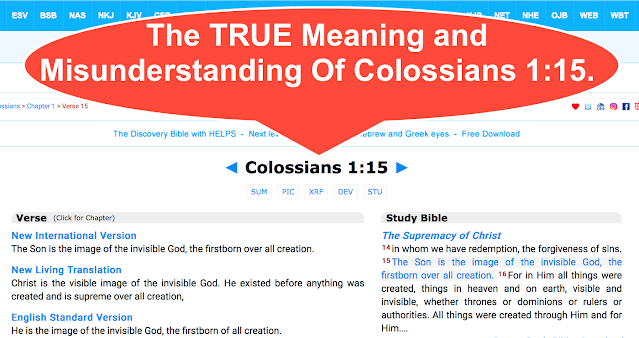 Colossians 1:15.