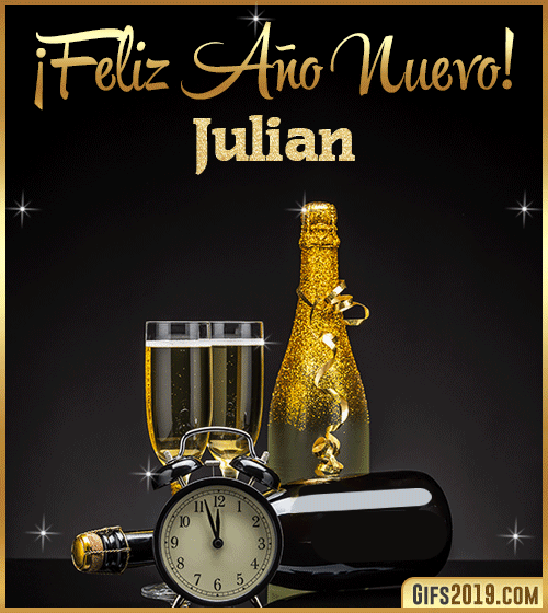 Feliz año nuevo julian